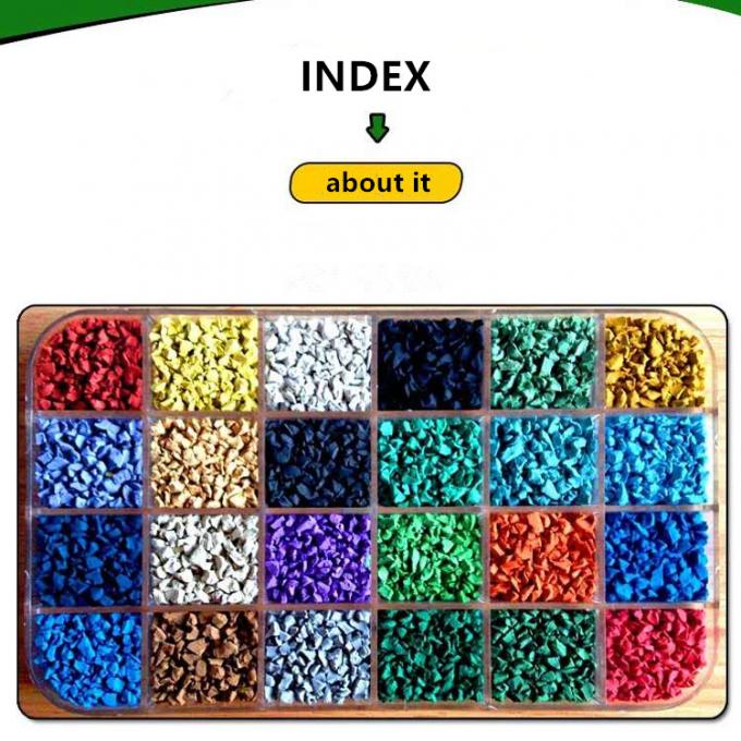 Specjalistyczna podłoga gumowa ciężka 485*485mm / 970*970mm podłoga fitness 4