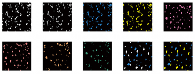 Specjalistyczna podłoga gumowa ciężka 485*485mm / 970*970mm podłoga fitness 5