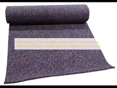 High Quality Sound Insulation Rubber Foam Floor Roll Area Waterproof Modern Rubber Flooring Rubber Mat for Schools